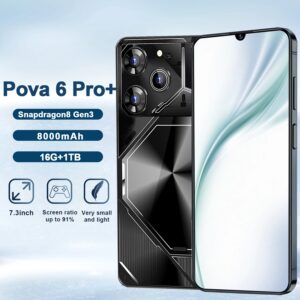 Originele Pova 6 Pro Smartphone 7.3HD Scherm 22G + 2T Android14 10core 8000Mah Cellulare Dual Sim Gezicht ontgrendeld 5 GMobiele Telefoon NFC - AliExpress 509