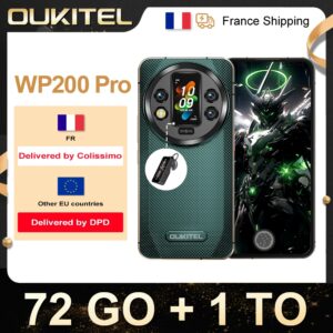 OUKITEL WP200 Pro 5G Robuuste Smartphone 72(24+48)GB + 1TB Android 15 6,7'' 120Hz 108MP+32MP 8800mAh 45W Dual SIM/AI/NFC - AliExpress 509