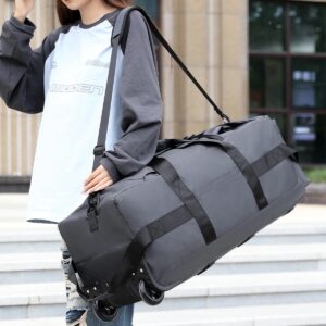 Reistas, handtas met grote capaciteit, draagbare handbagage voor buiten, rolreistas, handige en praktische unisex plunjezak - AliExpress 1524