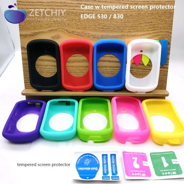 Siliconen Rubber Bescherm Case cover Screen Protector f Garmin Edge GPS FIETS computer 520 820 530 830 540 8401000 1030 1040plus - AliExpress 18