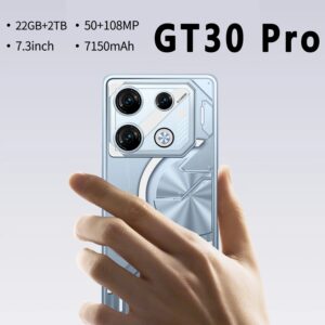 Wereldwijde Versie Smartphone Gt 30 Pro 7.3Inch 22G + 2Tb Snapdragon8 Gen3 Android13 50 + 108Mp 4G/5G Mobiele Telefoon Nfc - AliExpress 509